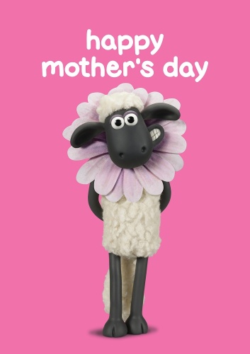 Shaun the Sheep Happy Mother's Day! Greetings Card